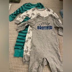 Simplejoy by Carter’s 3-6M 3 Long Sleeve Onesie